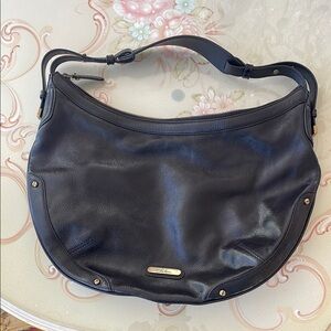 Cole Haan Black Leather Shoulder Bag